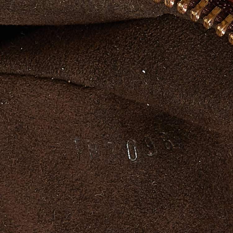 مملوكة مسبقًا Louis Vuitton Marron Mahina Patent Leather Surya XL Bag