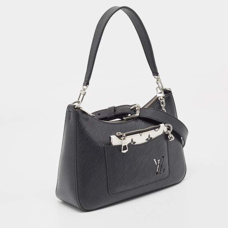 Pre Owned Louis Vuitton Black Epi Leather Marelle Bag