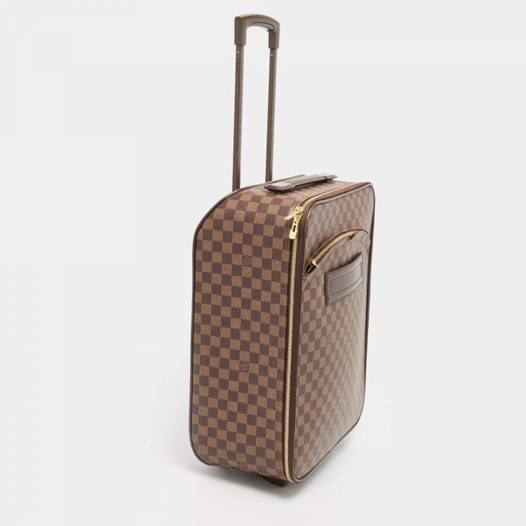 مملوكة مسبقًا Louis Vuitton Damier Ebene Canvas Pegase 45 Luggage