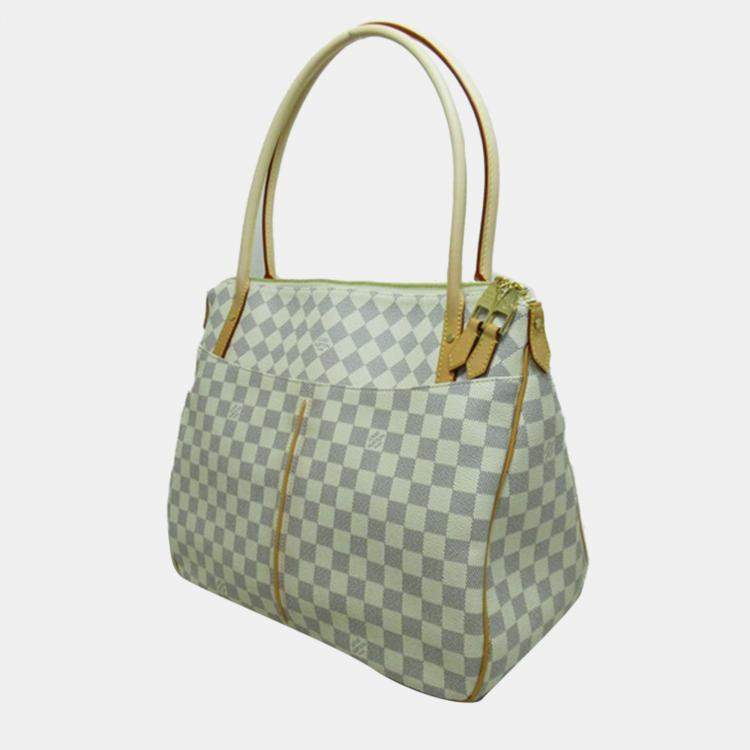 Used white cheap louis vuitton bag