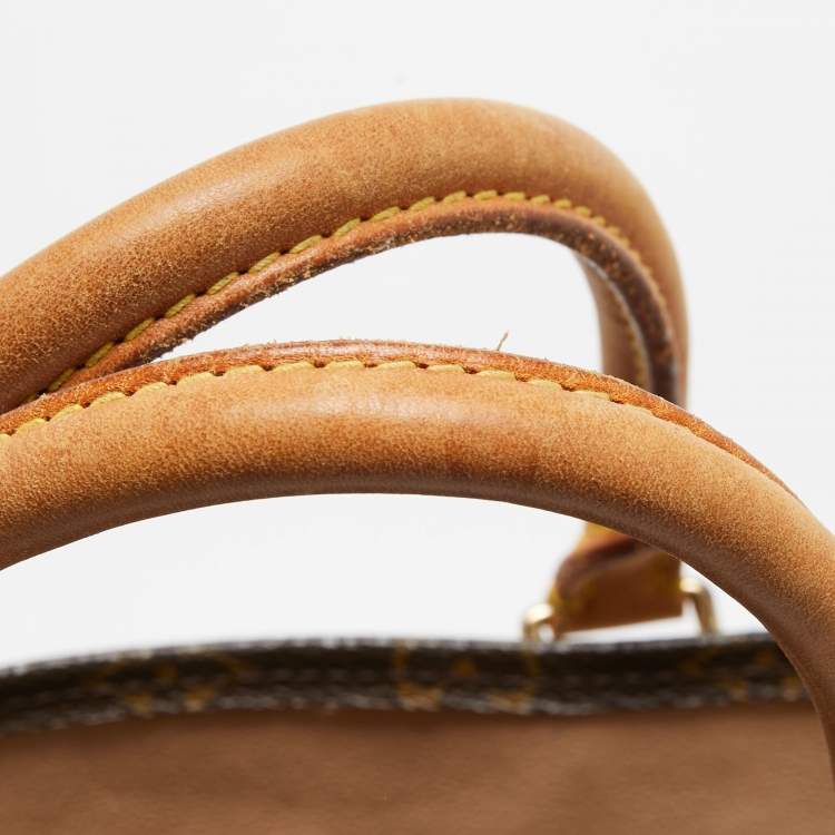 Pre Owned Louis Vuitton Monogram Canvas Sac Plat GM Bag