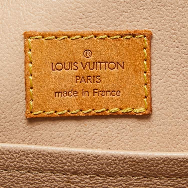 Pre Owned Louis Vuitton Monogram Canvas Sac Plat GM Bag
