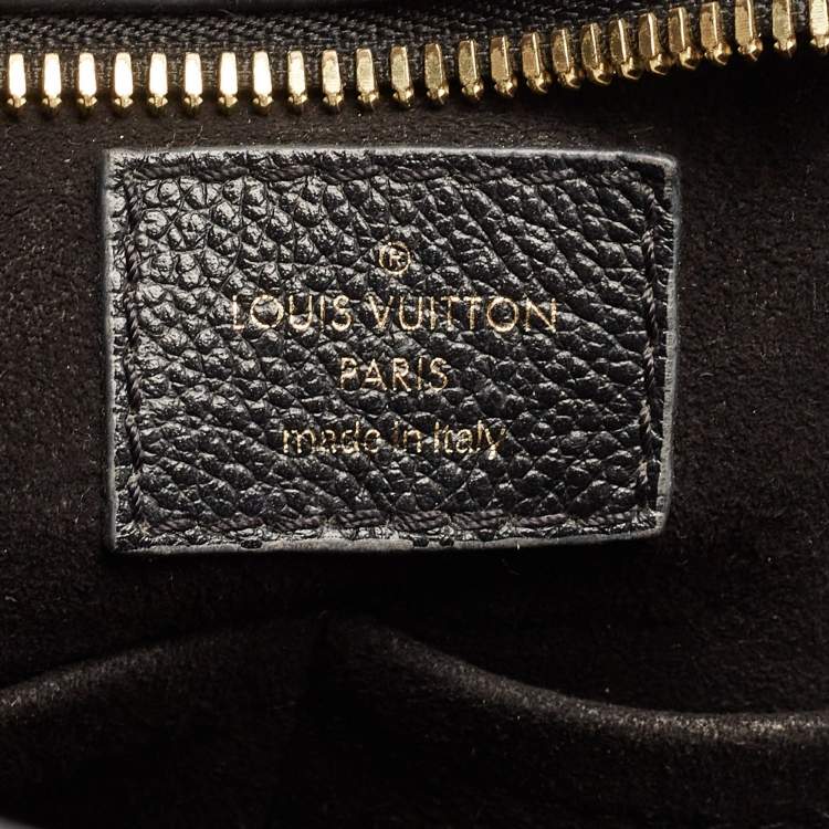 Pre Owned Louis Vuitton Black Monogram Canvas Popincourt MM Bag