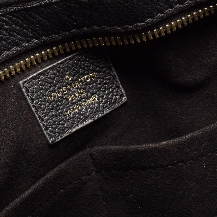 Pre Owned Louis Vuitton Black Monogram Canvas Popincourt MM Bag