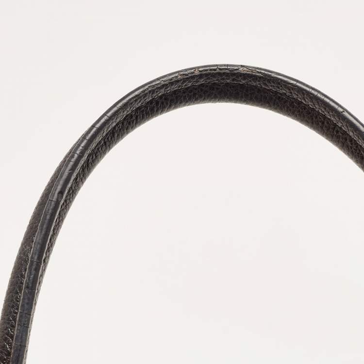 Pre Owned Louis Vuitton Black Monogram Canvas Popincourt MM Bag