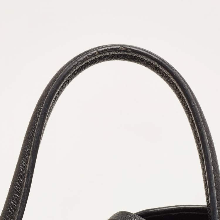 Pre Owned Louis Vuitton Black Monogram Canvas Popincourt MM Bag
