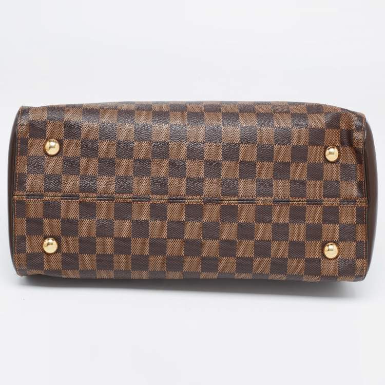 Pre Owned Louis Vuitton Damier Ebene Canvas Rivoli MM Bag