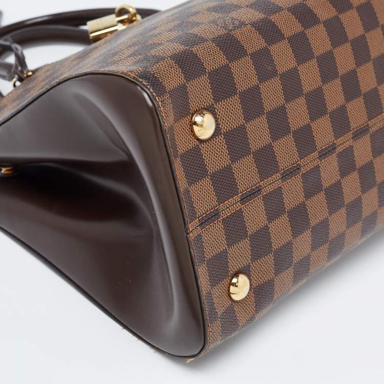 Pre Owned Louis Vuitton Damier Ebene Canvas Rivoli MM Bag