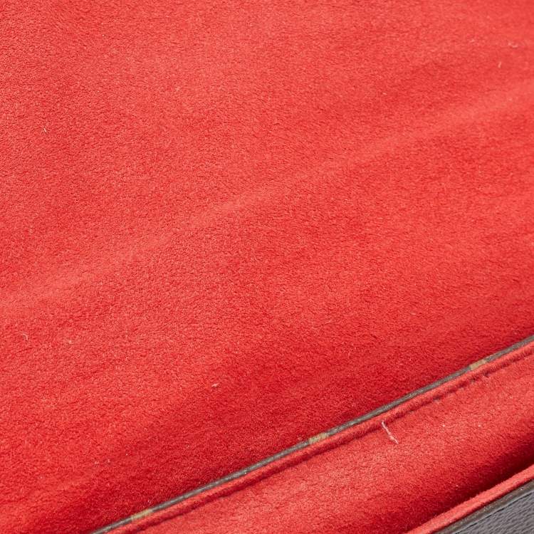 Pre Owned Louis Vuitton Coquelicot Monogram Canvas Locky BB Bag