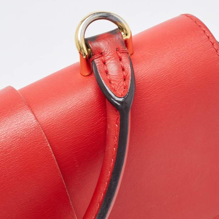 Pre Owned Louis Vuitton Coquelicot Monogram Canvas Locky BB Bag