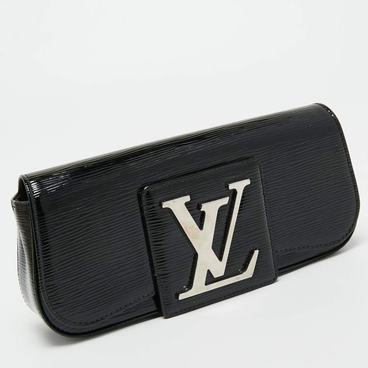 مملوكة مسبقًا Louis Vuitton Black Electric Epi Leather Sobe Clutch