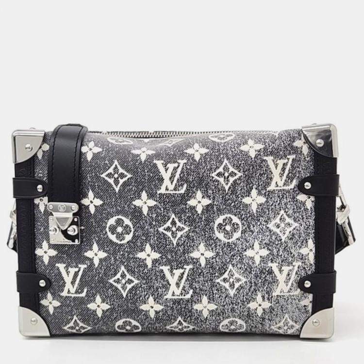 Louis Vuitton denim Leather Grey Side Trunk Louis Vuitton | TLC Louis Vuitton denim Leather Grey Side Trunk Louis Vuitton | TLC