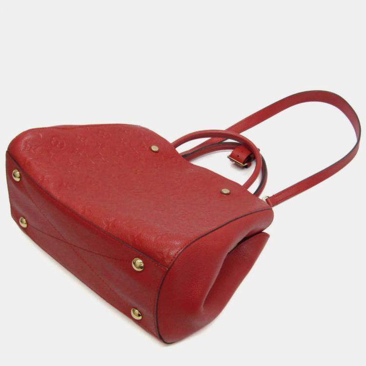 Lv best sale montaigne red