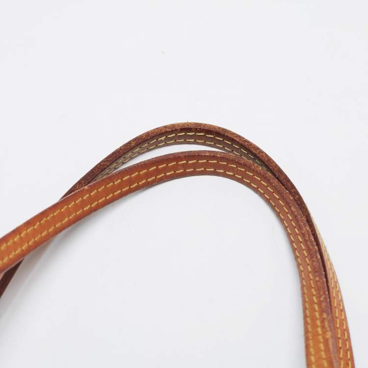 Pre Owned Louis Vuitton White Canvas Damier Azur Neverfull MM Tote Bag