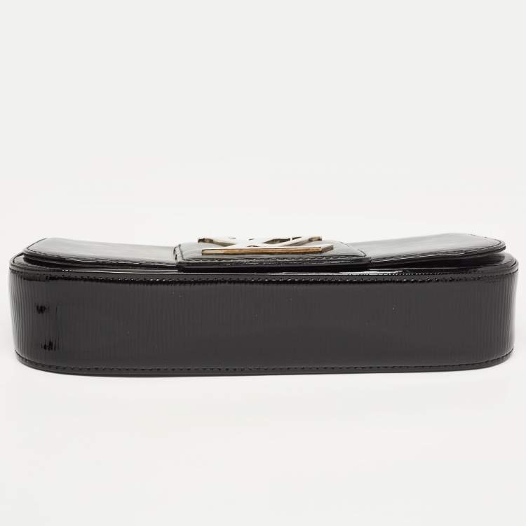 Pre Owned Louis Vuitton Black Electric Epi Leather Sobe Clutch