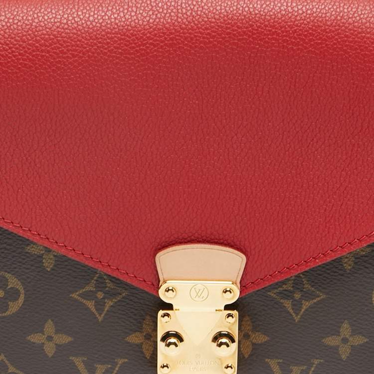 Pre Owned Louis Vuitton Cherry Monogram Canvas Pallas Chain Bag