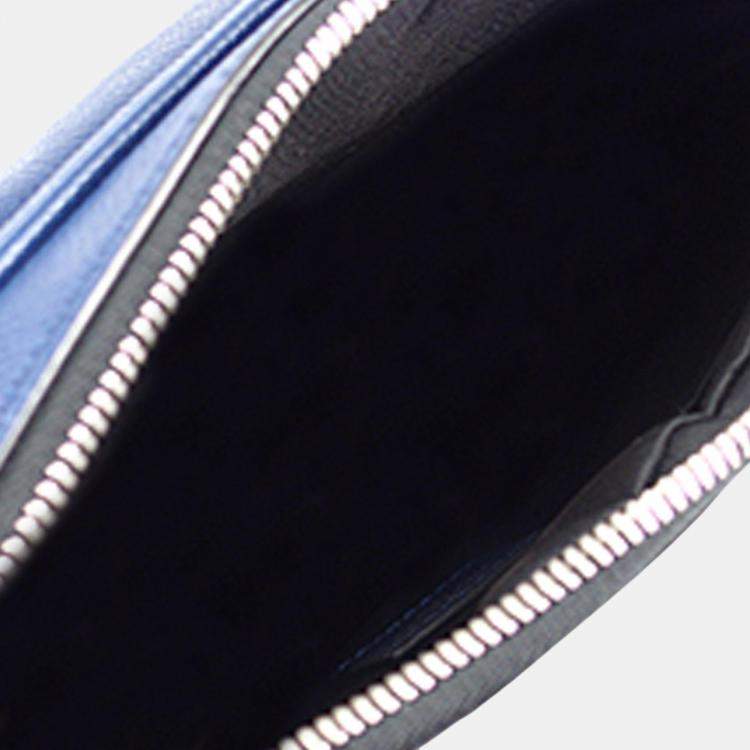 Pre Owned Louis Vuitton Blue Monogram Taigarama Outdoor Messenger