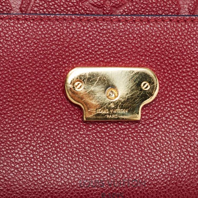 Pre Owned Louis Vuitton Jaipur Monogram Empreinte Leather Vavin BB Bag