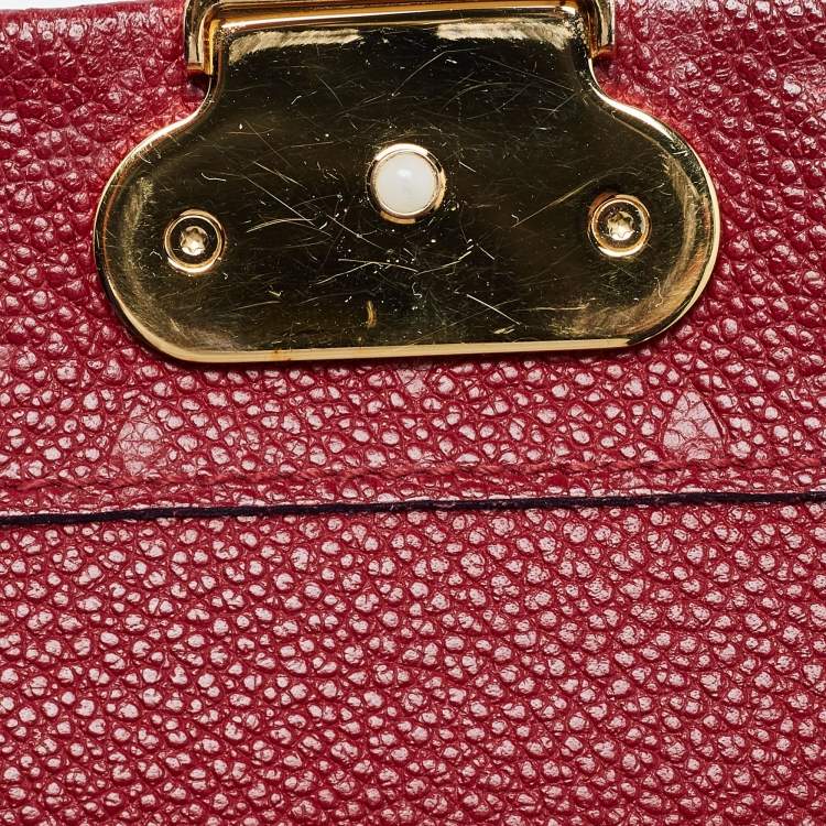 Pre Owned Louis Vuitton Jaipur Monogram Empreinte Leather Vavin BB Bag