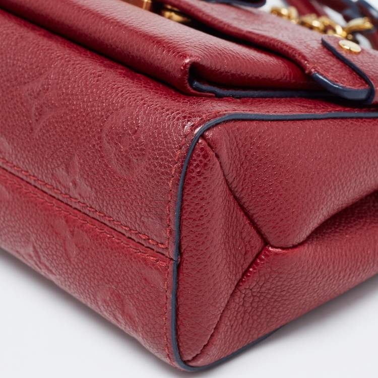 Pre Owned Louis Vuitton Jaipur Monogram Empreinte Leather Vavin BB Bag