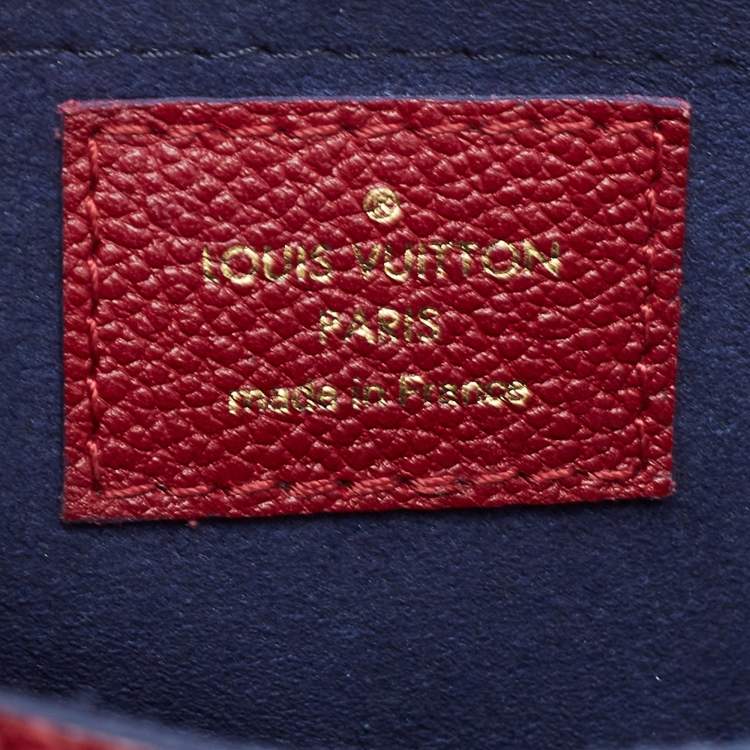 Pre Owned Louis Vuitton Jaipur Monogram Empreinte Leather Vavin BB Bag