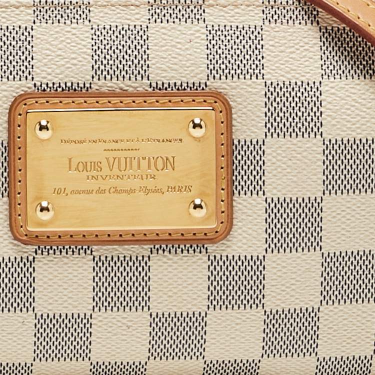 Pre Owned Louis Vuitton Damier Azur Canvas Eva Pochette