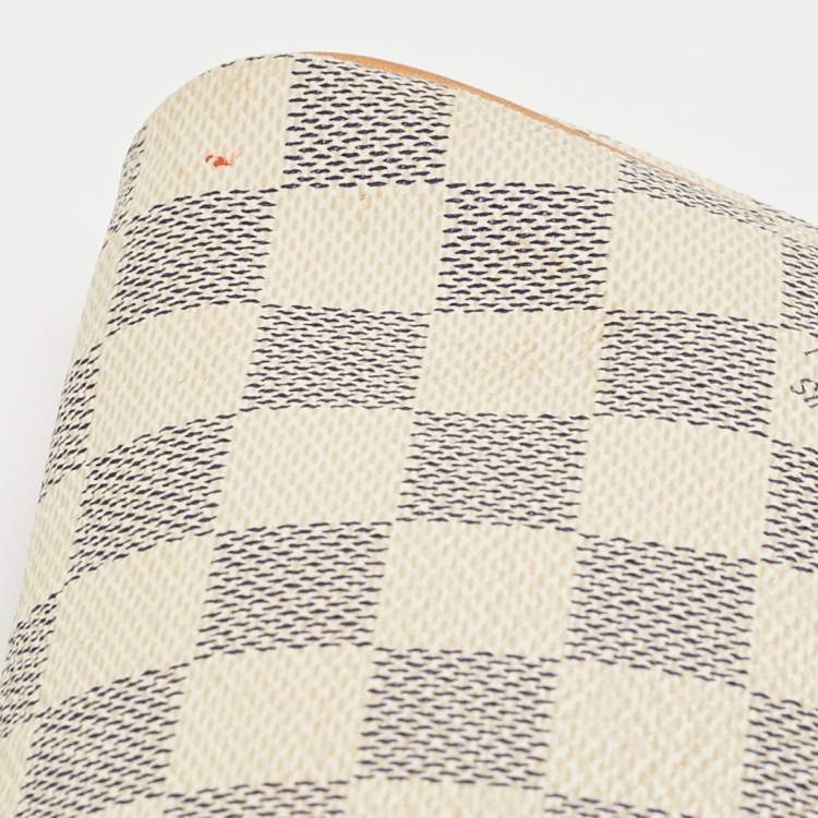 Pre Owned Louis Vuitton Damier Azur Canvas Eva Pochette