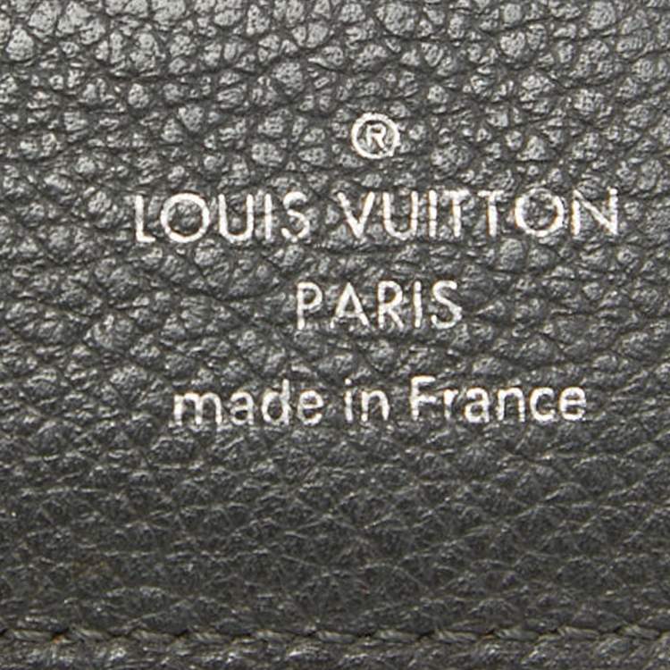 Pre Owned Louis Vuitton Bicolor Leather MyLockMe Compact Wallet