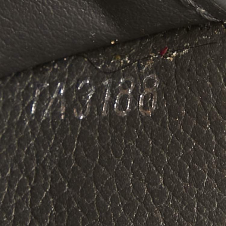 Pre Owned Louis Vuitton Bicolor Leather MyLockMe Compact Wallet