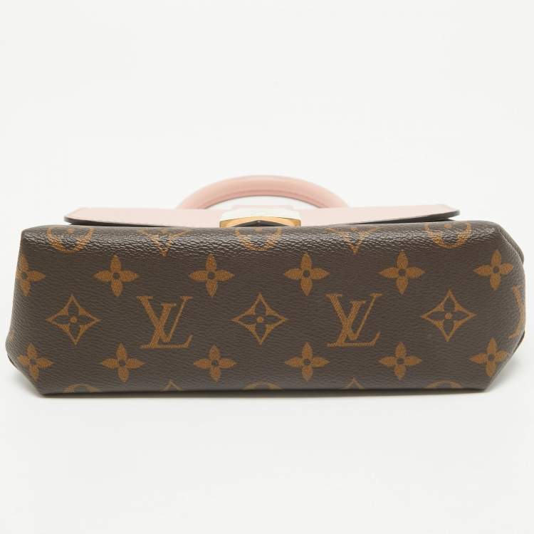 Pre Owned Louis Vuitton Rose Poudre/Monogram Canvas Locky BB Bag