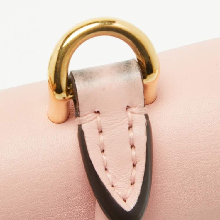 Pre Owned Louis Vuitton Rose Poudre/Monogram Canvas Locky BB Bag