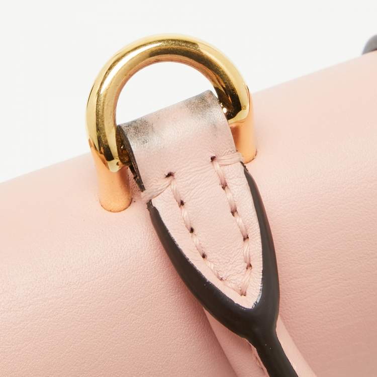 Pre Owned Louis Vuitton Rose Poudre/Monogram Canvas Locky BB Bag