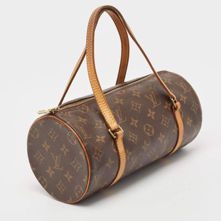 Pre Owned Louis Vuitton Monogram Canvas Papillon 26 Bag