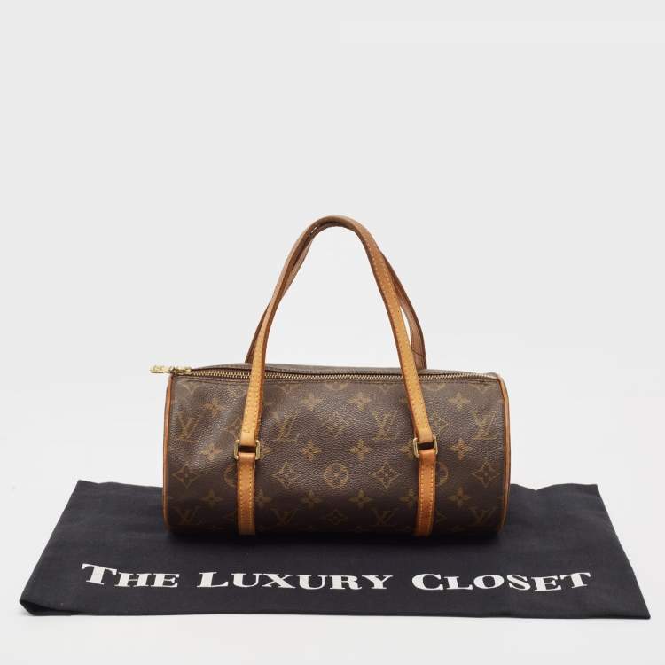 Pre Owned Louis Vuitton Monogram Canvas Papillon 26 Bag