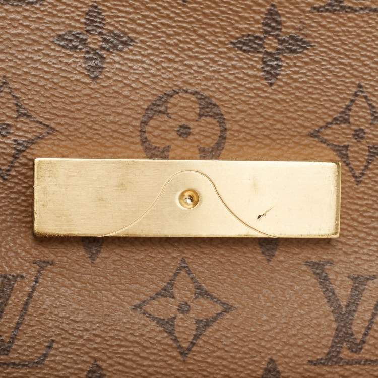 Pre Owned Louis Vuitton Monogram/Monogram Reverse Canvas Dauphine Mini Bag