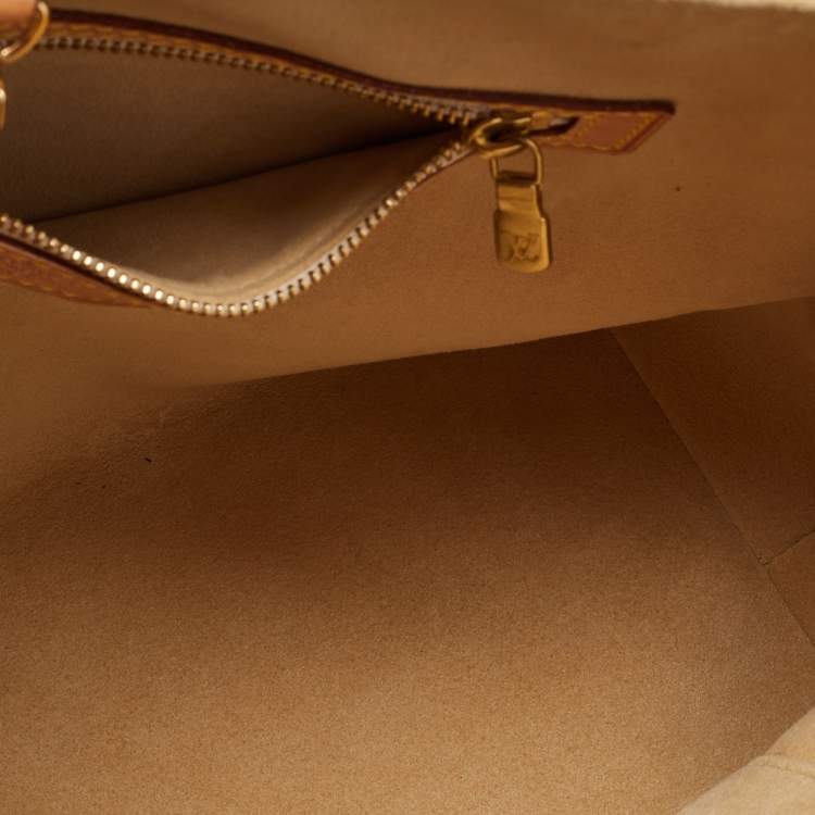Pre Owned Louis Vuitton Damier Azur Canvas Hampstead PM Bag