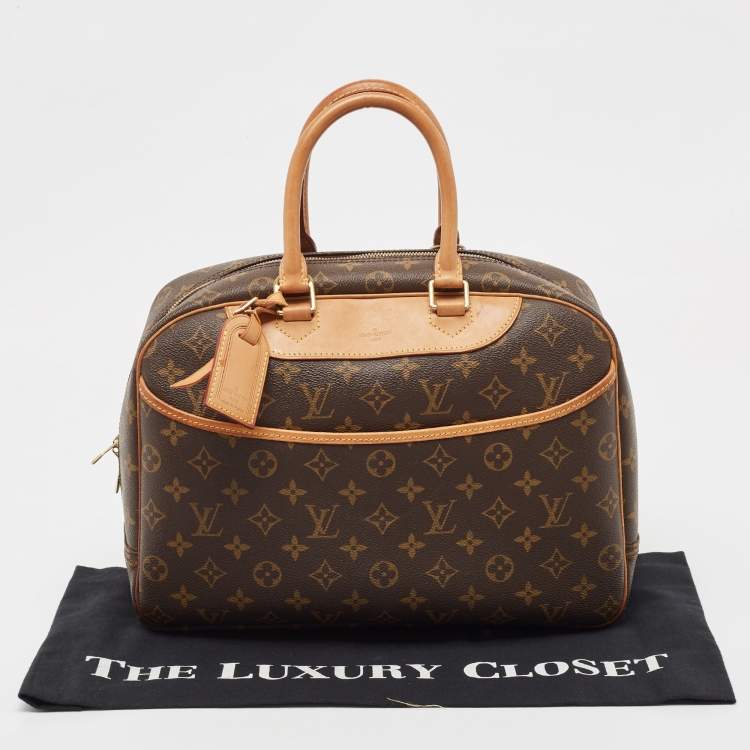Pre Owned Louis Vuitton Monogram Canvas Trouville Bag