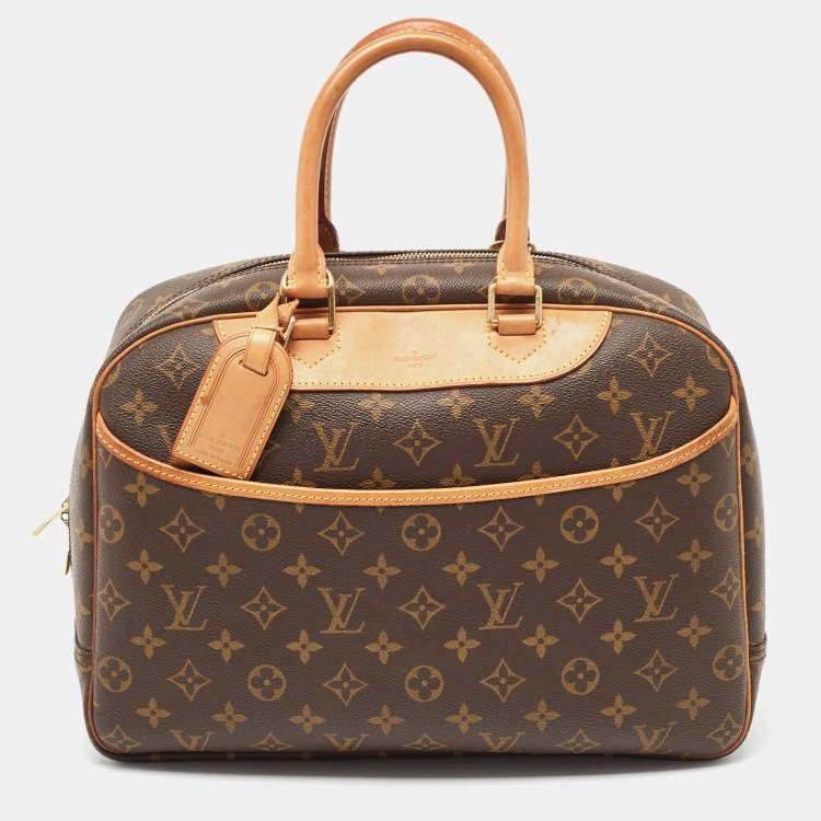Pre Owned Louis Vuitton Monogram Canvas Trouville Bag