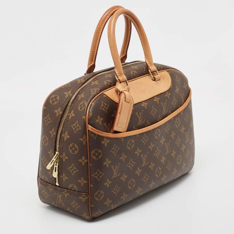 Pre Owned Louis Vuitton Monogram Canvas Trouville Bag