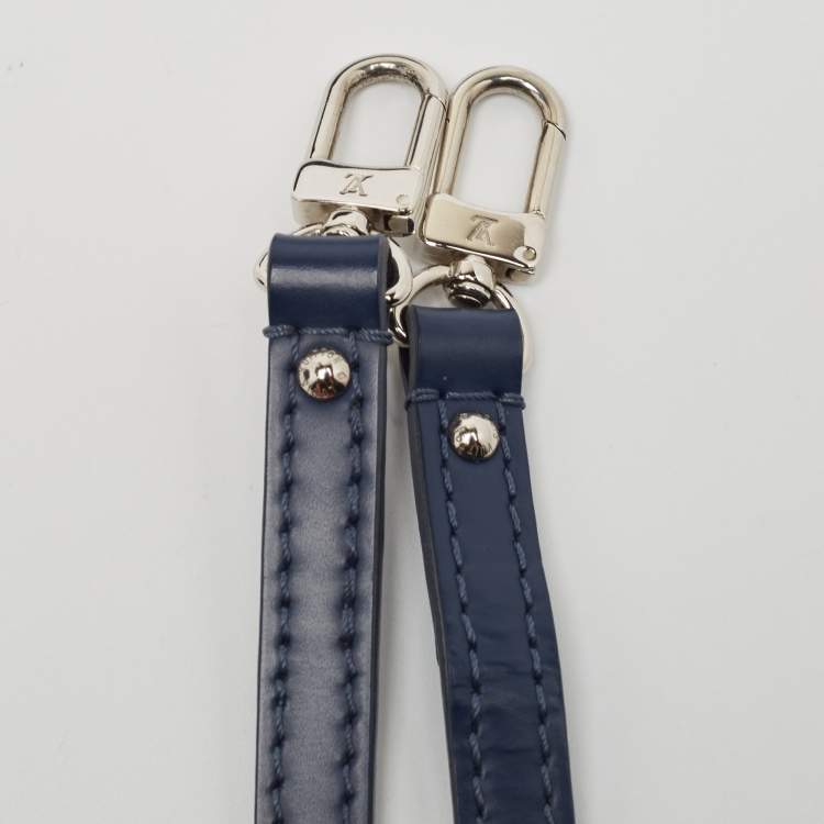 Pre Owned Louis Vuitton Myrtille Blue Epi Leather Alma BB Bag