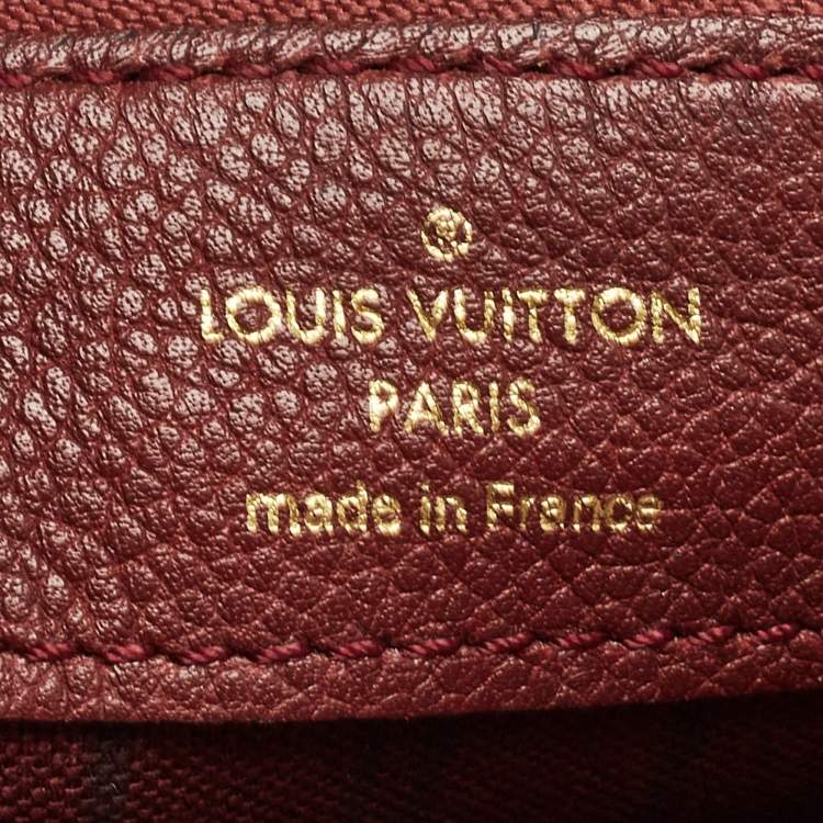 مملوكة مسبقًا Louis Vuitton Flamme Monogram Empreinte Leather Petillante Clutch