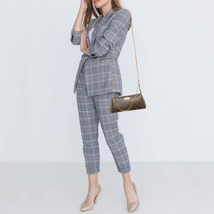 Pre Owned Louis Vuitton Monogram Canvas Eva Pochette Bag