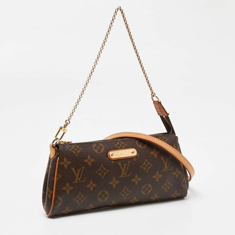 Pre Owned Louis Vuitton Monogram Canvas Eva Pochette Bag