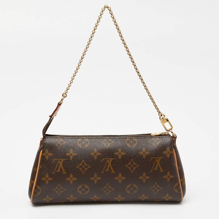 Pre Owned Louis Vuitton Monogram Canvas Eva Pochette Bag