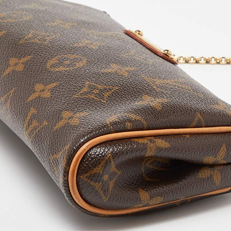Pre Owned Louis Vuitton Monogram Canvas Eva Pochette Bag