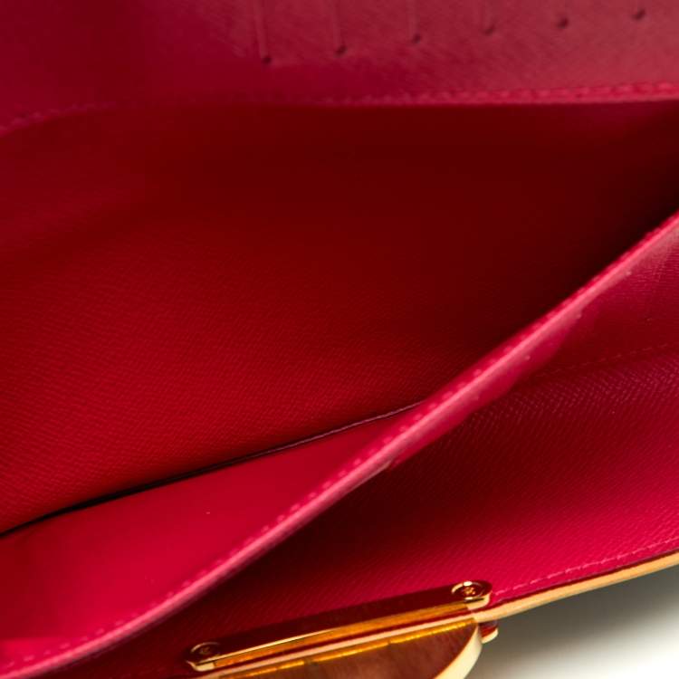 Pre Owned Louis Vuitton Black Monogram Multicolor Monogram Canvas Eugenie Wallet