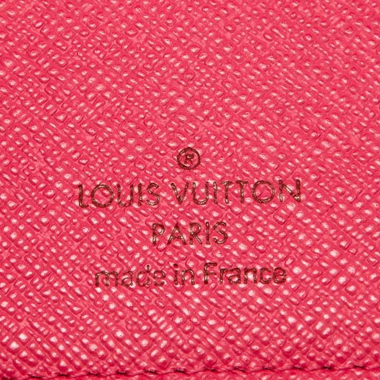 Pre Owned Louis Vuitton Black Monogram Multicolor Monogram Canvas Eugenie Wallet
