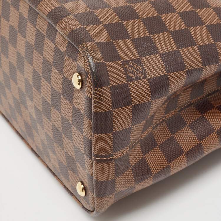 Pre Owned Louis Vuitton Damier Ebene Canvas Kensington Bag