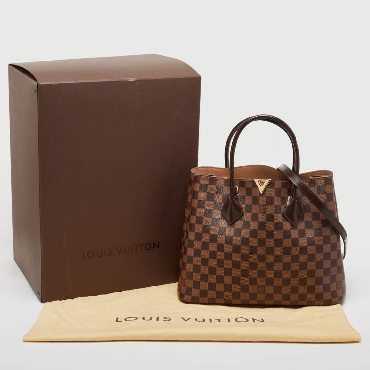Pre Owned Louis Vuitton Damier Ebene Canvas Kensington Bag