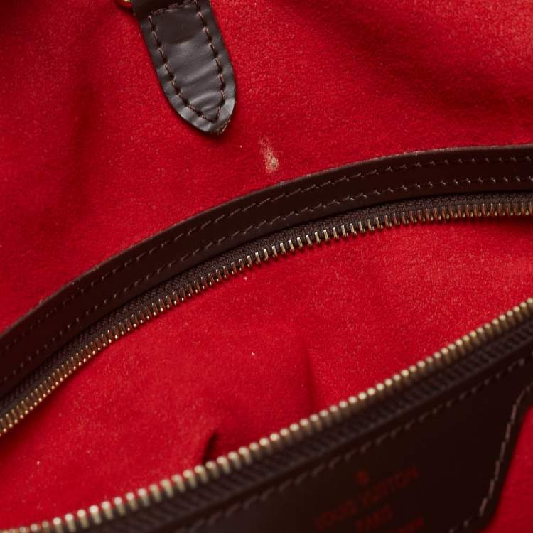 Pre Owned Louis Vuitton Damier Ebene Canvas Hampstead MM Bag